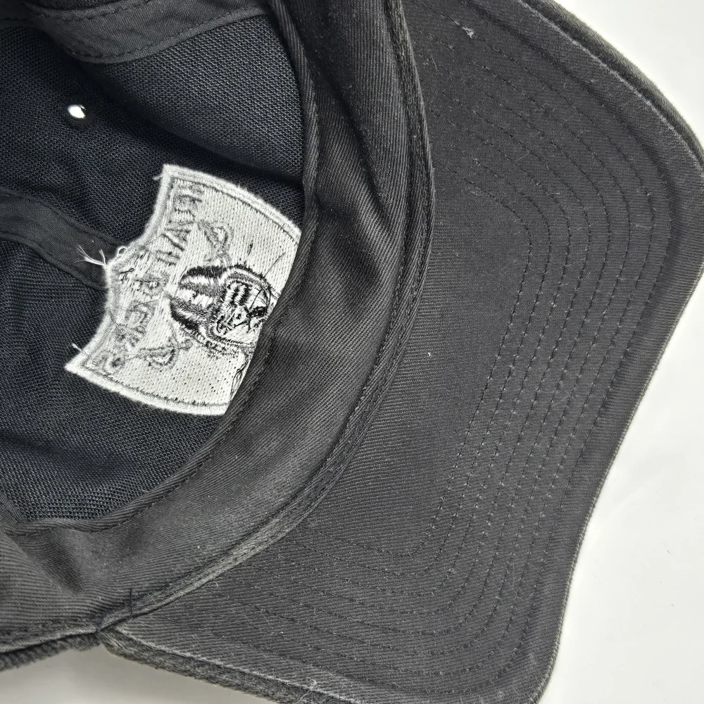 NFL OAKLAND RAIDERS 100% COTTON BLACK BASEBALL HAT CAP UNISEX OS